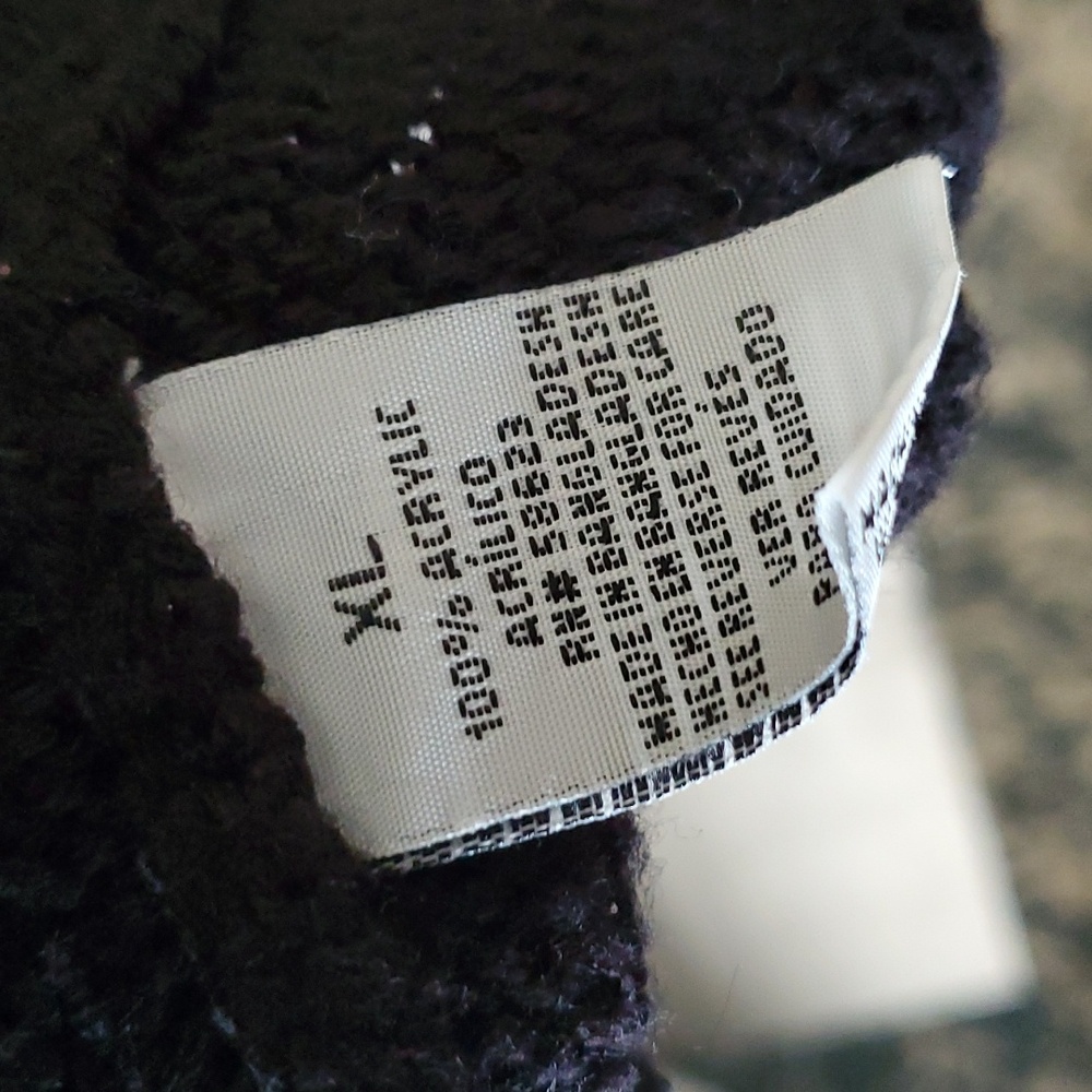 Carol Rose Black Sweater XL - Picture 5 of 6
